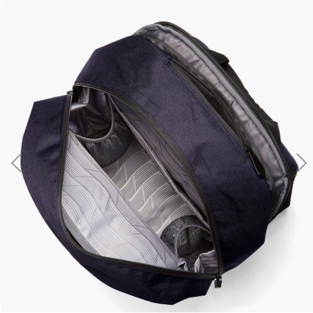 NEW LO & SONS Hanover 2 Travel Backpack in Blue - Lightweight W/ Stash Pockets - Picture 5 of 16